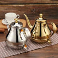 Teapot 1.2L with Tea Filter Stainless Steel 304 Coffee Tea Pot Water Kettle Induction Cooker Stove Universal Kitchen Tool. 