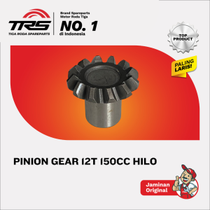TRS pinion 12T gearbox 150CC + hilo trs motor roda tiga