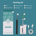 HEGRUSear cleaner with light camera WiFi Ear Pick Intelligent Cleaner LED Flashlight Visible Ear Spoon Ear Wax Removal Ear Cleaner Visual Ear Scope Camera Safe Ear Pick Ear Cleaning Tool with Camera ear cleaning tool earpick with camera 耳朵清洁器. 