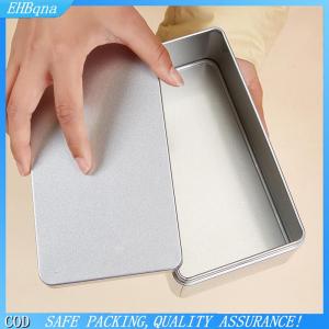 COD Mini tinplate xà phòng Hộp kẹp tóc kim loại hình chữ nhật sắt hộp nhỏ vuông lưu trữ đồ trang sức Nail Beauty kẹo đồng xu Pill trường hợp