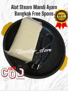 Alat Steam Mandi Ayam Bangkok Free Spons Steam Ayam Petarung  Alat Steam Penghangat Ayam Aduan