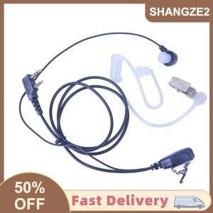 【E-WOITD】 Đài phát thanh tai nghe Tai nghe tai nghe mic cho Kenwood BF-888s hai chiều đài phát thanh