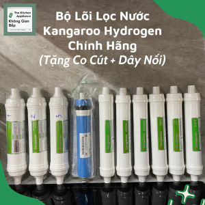 Bộ 10 Lõi Lọc Nước Kangaroo KG100HK Hydrogen Chính Hãng
