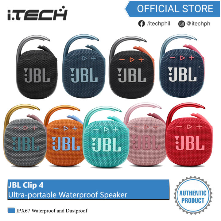 JBL Clip 4 Waterproof Bluetooth Speaker Lazada PH