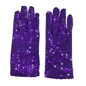 Glitter Gloves Performance Gloves Sequin Gloves Women Dinner Dress Gloves Banquet Gloves Dance Gloves Prom Gloves