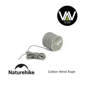 NATUREHIKE Cotton Wind Rope / Guy Line 30 metres (Medium)
