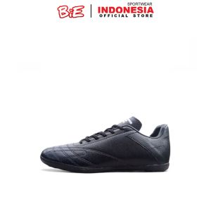 Bie - Sepatu Futsal Full Black Ballistic Jr Sol Bergerigi