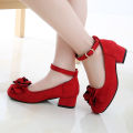 5慧Kiheisg children High quality fashion korean sandals kids 3 4 5 6 7 8 9 10 11 12 to 13 year old 2024 new Pink Black red Beach high heels cut Sandals flip ps slippers for teens girl on sale #GAN-8830. 