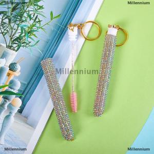 [COD] Millennium Reusable Empty Mascara Tube With Eyelash Wand Chain Micro Lash Spoolie Cleaner Mini Cilia Comb Brushes