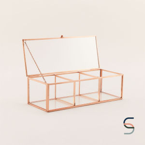 SARABARN Glass Makeup Storage Box | อุปกรณ์จัดเก็บเครื่องสำอาง