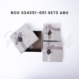 [1 Set] Box Kado / Kotak hampers / Bloom Box / Hard Box / Gift Box / Kotak Hadiah / S24351-001 Set3