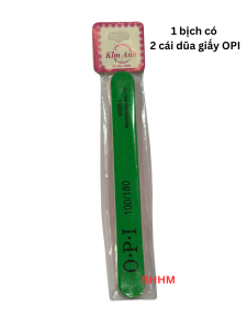 (Quận 8) 2 cây dũa giấy màu OPI -dũa móng tay dũa móng chân chuyên nghiệp