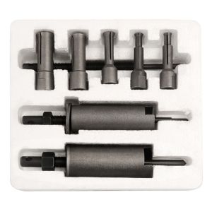 GORGE 12PCS Alloy Motorbike Bearing Disassembly Tool Black Remove Set Pulling Extractor Kit Durable Disassembly Tool Bearing Puller Motorcycle Repair