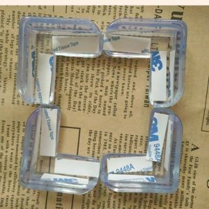 【Esatop】COD ซิลิโคนกันมุมโต๊ะ กันกระแทกขอบโต๊ะ สีใสพร้อมกาว 3M