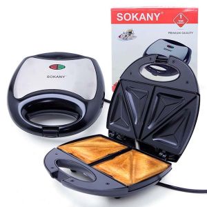 Máy Nướng Bánh Hotdog Sokany KJ-102 750W Máy Làm Bánh Hotdog Khuôn Nướng Bánh Bông Lan Điện Hotdog