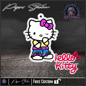 Gantungan Kunci Akrilik HELLO KITTY lucu code 01