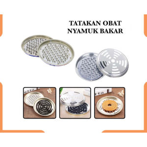 Wadah obat nyamuk bakar set atas bawah tempat bakar obat nyamuk kotak obat nyamuk bakar tatakan obat nyamuk bakar U03