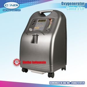 Oxygenator Canta 5 Ltr / Mesin Oxygen Canta 5 Ltr / Oxygen Concentrator
