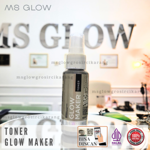 MS GLOW Ori Toner Acne Fight Glow Maker Glowing - Msglow Face Toner Acne Whitening Ultimate Luminous
