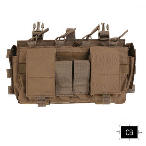 EmersonGear กระเป๋ายุทธวิธีใส่แม็กกาซีนกลางแจ้งพร้อมกระเป๋ายุทธวิธีคาดอกแบบ MF พร้อมเสื้อกั๊กบรารุ่นที่สี่ที่มีฉากยึด GP