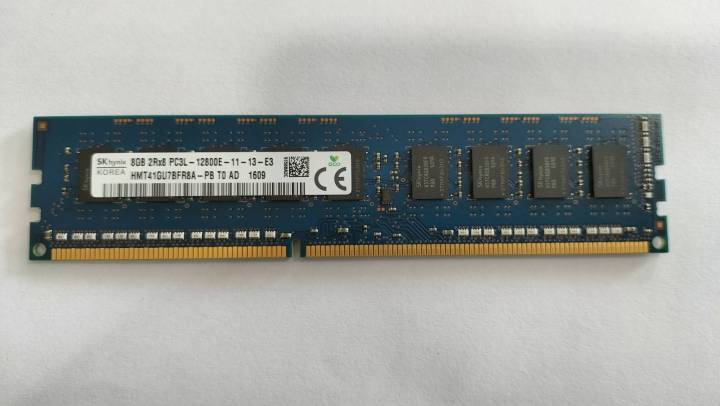 Memoria RAM HP 8GB 2RX8 PC3L-12800E (1600 MHz) Per Server – Usata Ma Funzionante