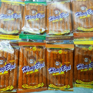 Snack Bò Miếng Hằng Đại Vị Cay Cay 320g (Gói~40 miếng) - Sườn Dê Hằng Đại Thơm Ngon - Mỳ Gân Bò Hằng Đại 176g