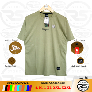 Kaos Distro Pria dan Wanita Kaos JUMBO Bigsize S - XXXL Kaos Polos Motif Tulisan Simpel Warna Pastel