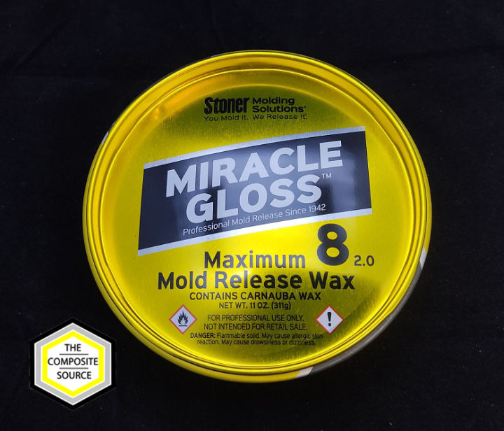 Stoner Miracle Gloss No. 8 2.0 Maximum Mold Release Wax 311 grams