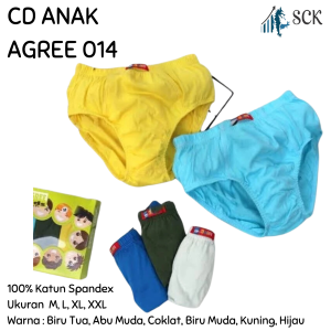 [LUSIN] CD Anak AGREE 014 Cowok / Pakaian Dalam Anak AGREE KIDS COWOK AK 14