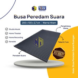 BUSA PEREDAM SUARA MODEL TELUR 200X100X3 CM