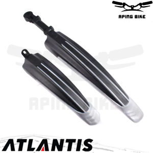 Spakbor Atlantis Plastik Fender Sepeda Fullset PVC untuk MTB BMX Lipat