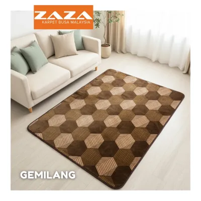 Karpet Busa ZAZA Malaysia – Empuk Halus & Anti Slip