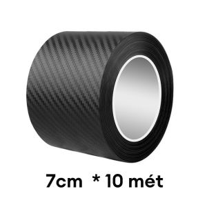 1 Cuộn 3M 10M 3Cm 5Cm 7Cm Băng Dán Xe Hơi Tự Làm Có Hoa Văn Bằng Sợi Carbon Màu Đen Cho Ngưỡng Cửa Xe Hơi Màng Bảo Vệ Sơn Xe Hơi Thân Xe Hơi