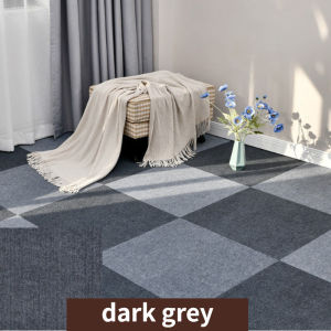 30*30CM Office Soundproof Carpet Thickened Self-adhesive Carpet Multi-Colours Anti-Slip Carpet Mat Bedroom Square Floor Mat