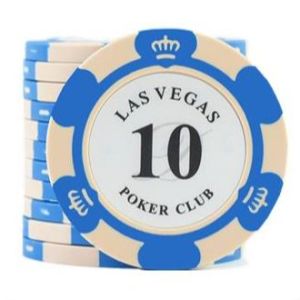 【Las Vegas】High Quality Poker Chips / 14g Heavy Chips / 3.4mm Thick / Clay Composite With Metal Inlay【Ship Out 24Hrs】