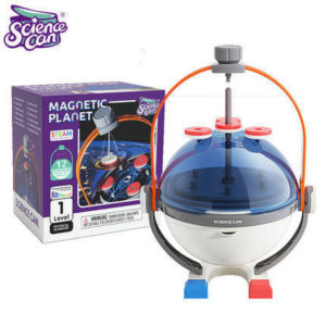 MALOTOYS - SCIENCECAN Magnetic Planet STEAM STEM Fisika Magnet Experiment Magnetic Physical Eksperimen Space Teaching Aids Educational Children Exploration Science Can Mainan Edukasi Anak Malo Toys