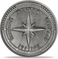 Cardinal Virtues Coin Stoic Challenge Coin Four Virtues Stoicism Medallion Daily Stoic Reminder Coin. 