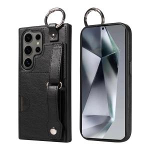 Luxury Casing For Samsung Galaxy A73 A53 A33 A23 A72 A52 A52S A32 A22 A12 4G 5G Wristband Ring Holder Cards Solt Wallet Leather Cover Case