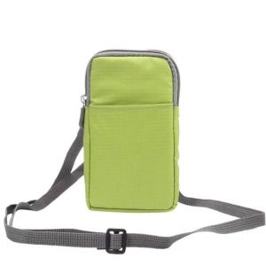 HEFEI Leo núi Thể thao Ví Trường Hợp 3 túi 2 dây kéo Belt Clip Túi Điện thoại Túi Điện thoại Eo Pouch Điện Thoại di động Pouch Điện thoại thông minh Túi