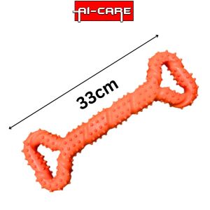 Dog Toys Bite-Resistant Molar Stick Pet Toys Bone Shape Dog Chew Toy Stick Pull Rings Large Dogs