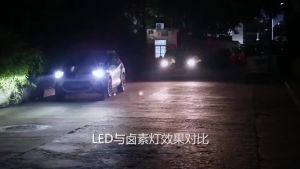 XAUTO 2PCS LED Car Headlights H4 H7 H11 36W Hi /Lo Beam Light Ultra-bright Front LED Headlights