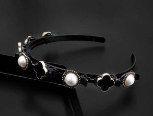 Pengikat Penjepit Rambut Wanita Cewek Bando 2in1 include Ikat Jepit Fashion Korea Bentuk Pola Motif Mutiara Bunga Antik Elegan Cantik Cute Aksesoris Perempuan Dewasa Girl HairBand Tie