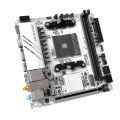 JGINYUE AMD B550 ITX Motherboard supports Ryzen R5 4000/5000 series processors DDR4 RAM Desktop PC PCI-E 4.0 B550i GAMING. 
