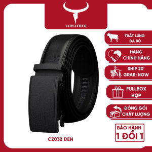 Thắt Lưng Da Bò COWATHER chính hãng  Dây Nịt Nam Da Bò COWATHER CZ032