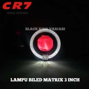 Lampu Biled Matrix 3 Inch Universal Projie Biled Matrix 3 Inch LED Projie Biled 3 inch Lampu Projie 3 Inch LED Bulat