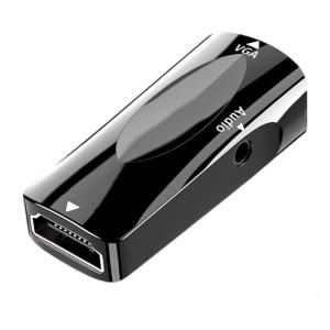 HDMIs to VGA Adapter 1080p HDMIs Male Female to VGA Converter with 3.5mm Audios Port for Monitors Laptop Projectors HDTV