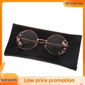 ✨QK shop✨ 1Pc Soft PU Glasses Bag Sunglasses Box Portable Waterproof Pouch Glasses Protective Cover Eyewear Storage Bag