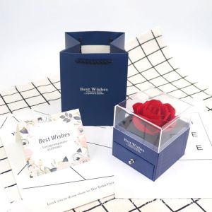 Hidden Jewelry Box Kalung Topspot Kotak Hadiah  Kotak Hadiah Mawar Abadi Box Jewelry