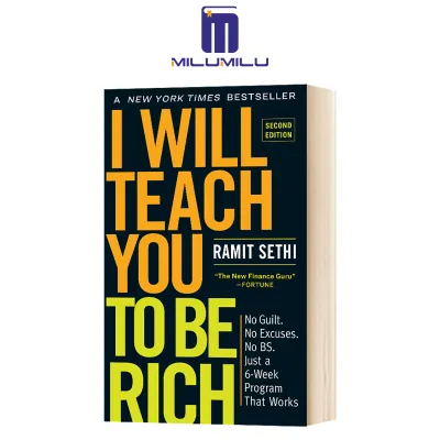 I Will Teach You to Be Rich: No Guilt. No Excuses. Just a 6-Week Program That Works (Second Edition) Paperback by Ramit Sethi Original English books