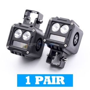 Britune Mini Night Ranger 80W Premium Auxiliary Light Motorcycle MDL Mini Driving Light 7 Modes White Yellow Dustproof Waterproof Motorcycle Accessories